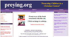 Desktop Screenshot of preying.org