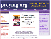 Tablet Screenshot of preying.org